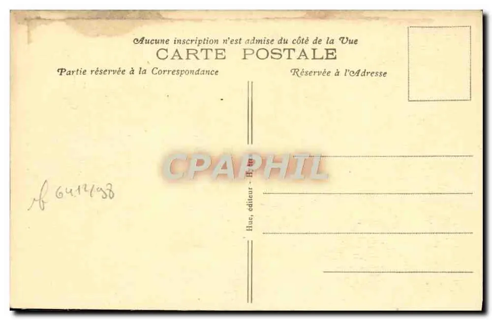 Costebelle - Die anglikanische Kapelle — Umgebung von Hyères — n°60 - Rückseite