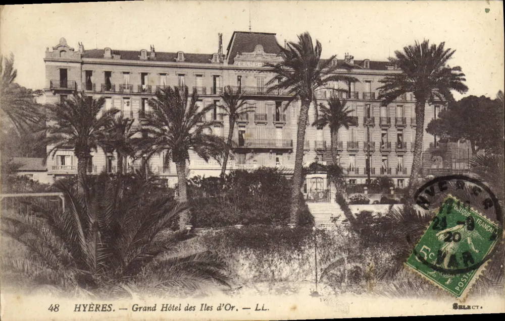 Hyères — Grand Hôtel des Îles d'Or — LL. — Verlag LL. — Nr. 48 - Vorderseite
