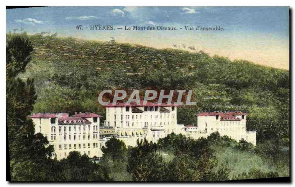 Hyères — Le Mont des Oiseaux — Vista geral - Frente