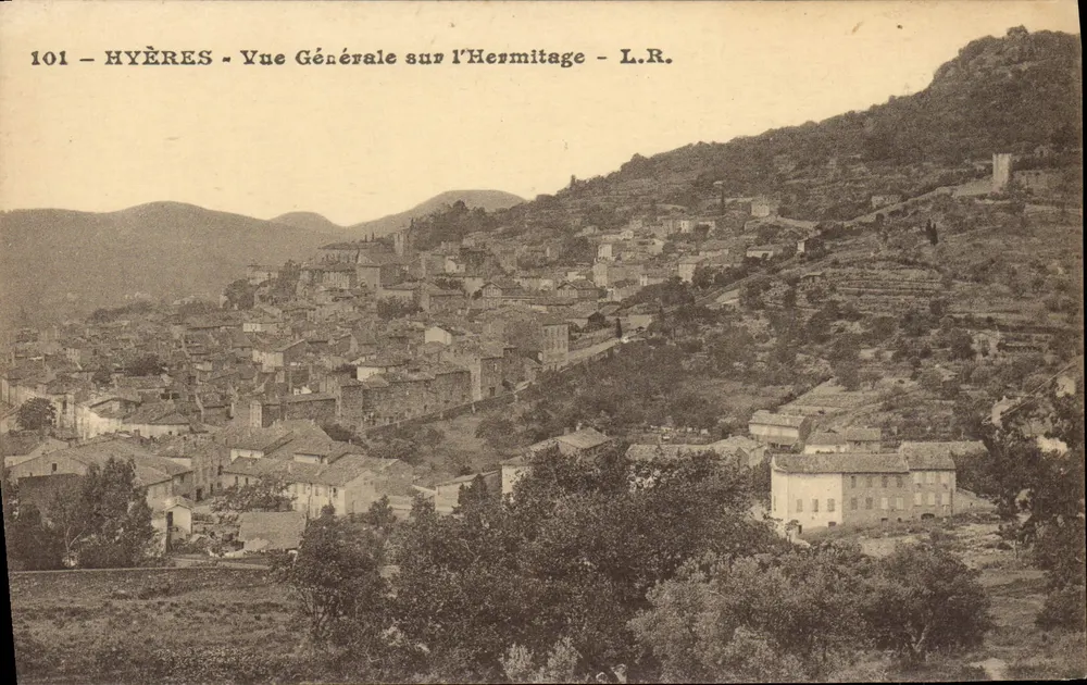 Hyères - Vista Geral sobre a Hermitage - L.R. - n°101 - Frente