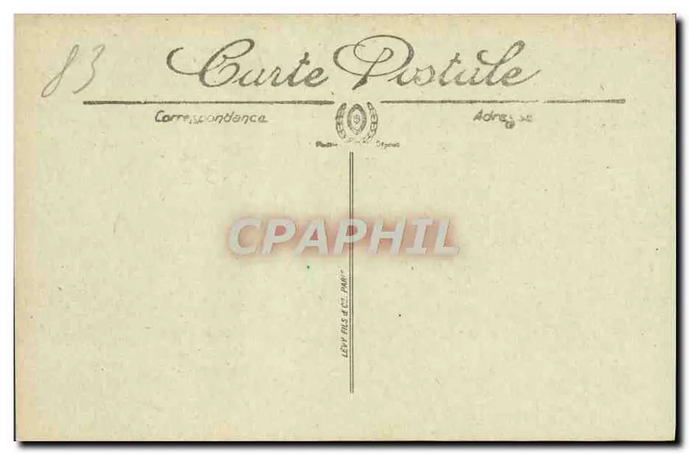 Hyères — Allgemeiner Blick von der Avenue Godillot — LL - Rückseite