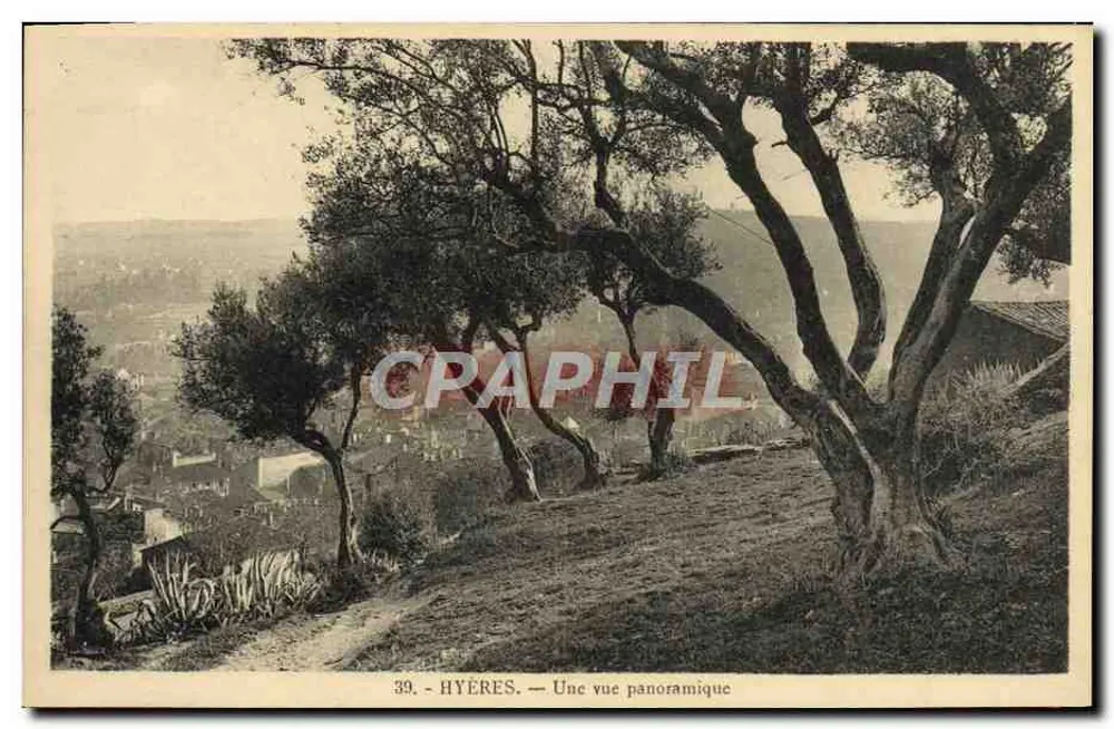 Hyères — Uma vista panorâmica — n°39 - Frente