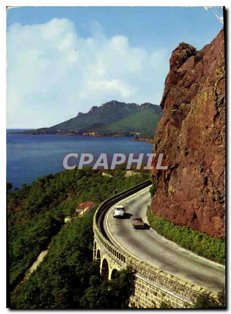 A Costa Azul — Estrada da Corniche d'Or — Edições MARB - Frente