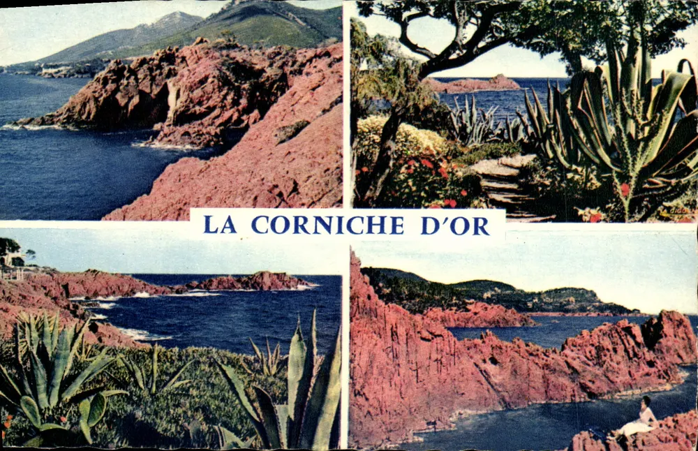 A Corniche d'Or — vista panorâmica — Éditions Mexichrome - Frente