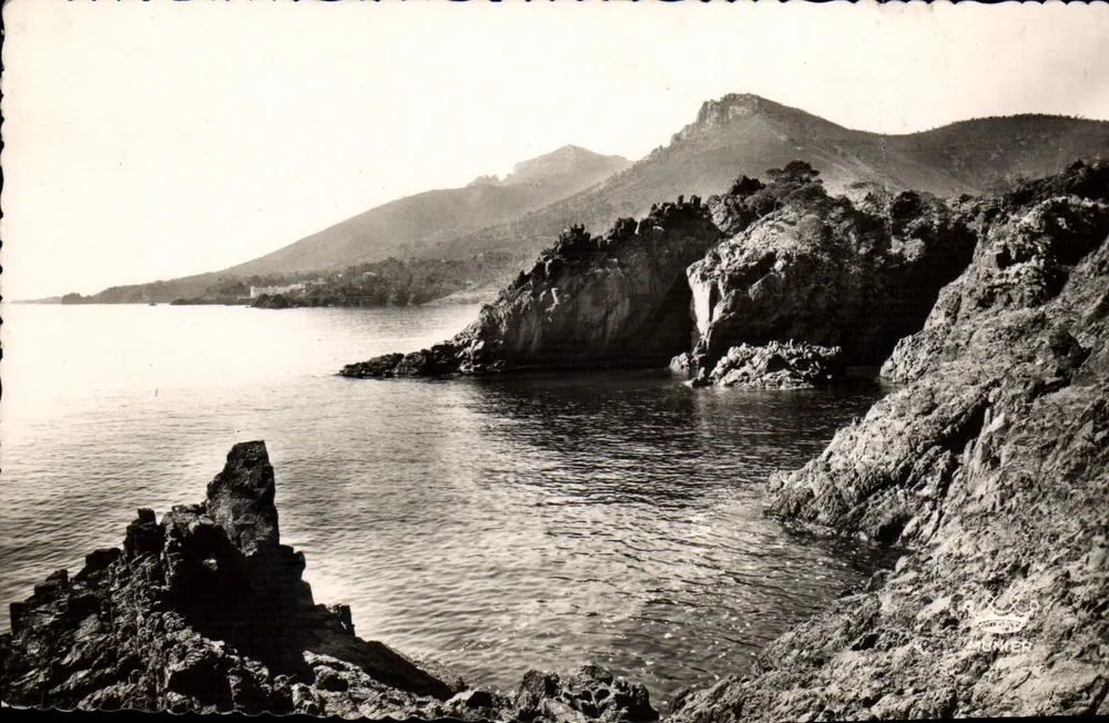 Rochers du Trayas — Die Côte d'Azur — Éditions d'Art Munier - Vorderseite