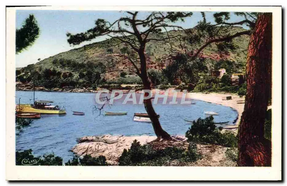 Anse de la Fossette — Côte d'Azur — LE LAVANDOU (Var) — Verlag C. Impr. (Unterschrift sichtbar) - Vorderseite