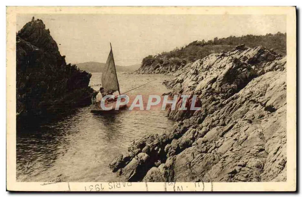 Corniche dos Maures (Var) — Partida de pesca — Les Éditions d'Art Yvart & Cie, Paris - Frente