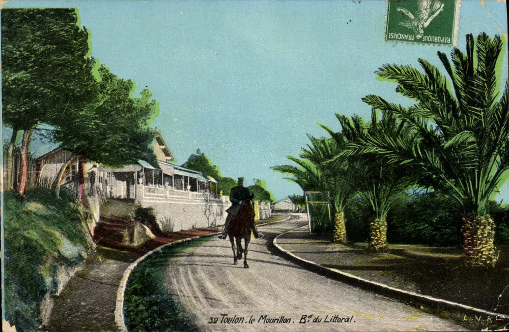 Toulon - Le Mourillon — B° du Littoral — Verleger L.V.S.C. n°39 - Vorderseite