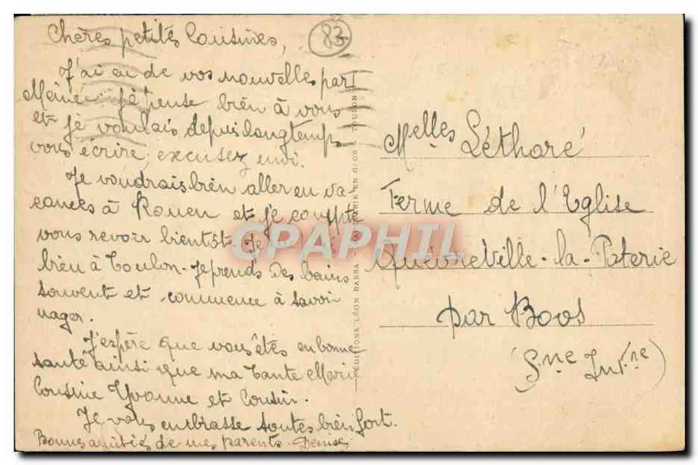 Toulon-Mourillon — Boulevard Frédéric Mistral — éditeur : Léon Giron - Verso