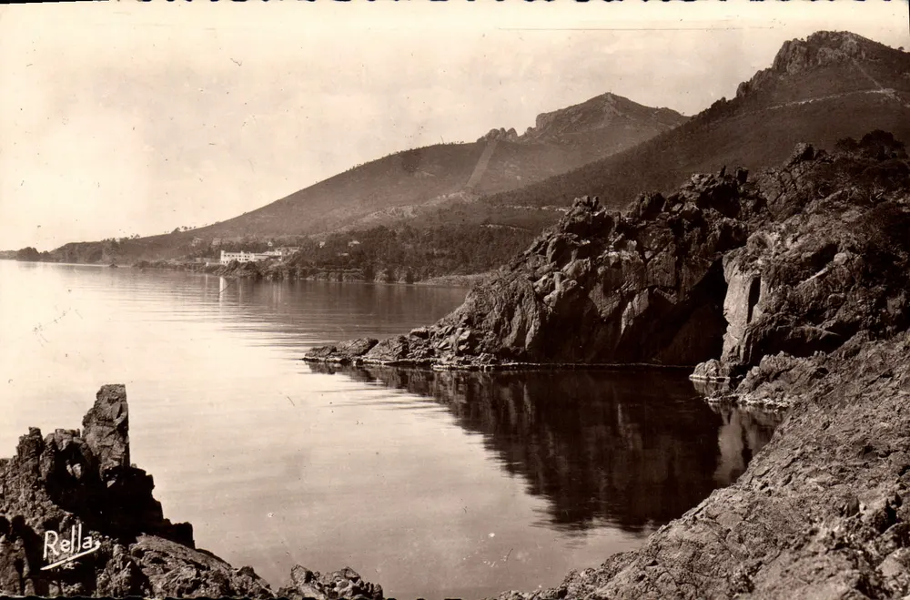 Die Felsen von Trayas — Sammlung « La Côte d'Azur » — Reulla - Vorderseite