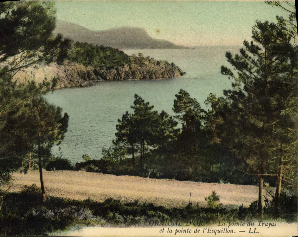 Corniche d'Or — La punta del Trayas y la punta de l'Esquillon — LL. - Anverso