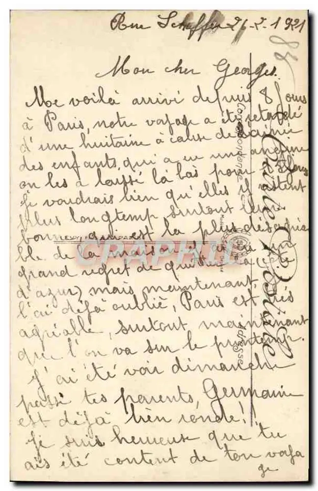 Le Trayas — Die Pointe de l'Esquillon vom Villa Tunisienne aus gesehen — LL. — n°15 - Rückseite