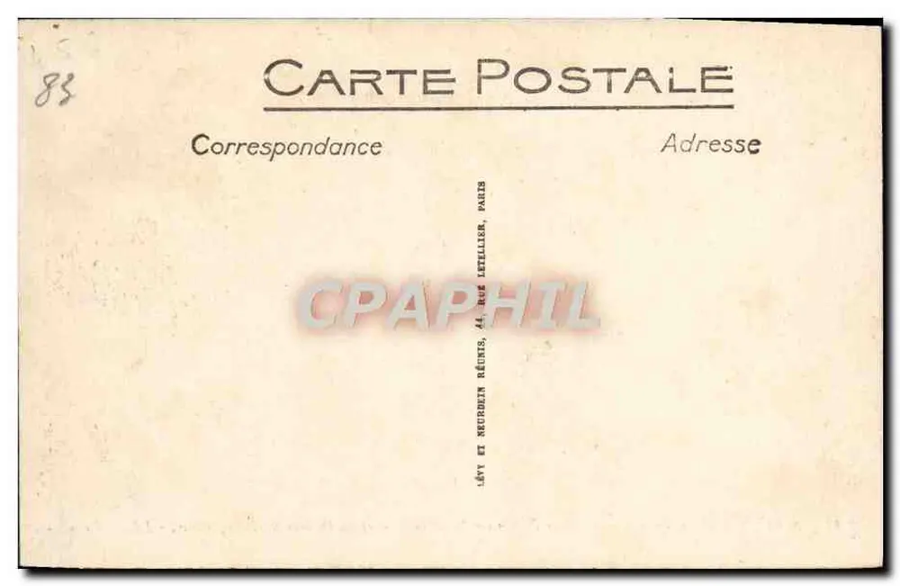 L'ESTÉREL - Le Trayas - Die Corniche Straße und die Pointe de l'Esquillon - LL SELECTA - Rückseite