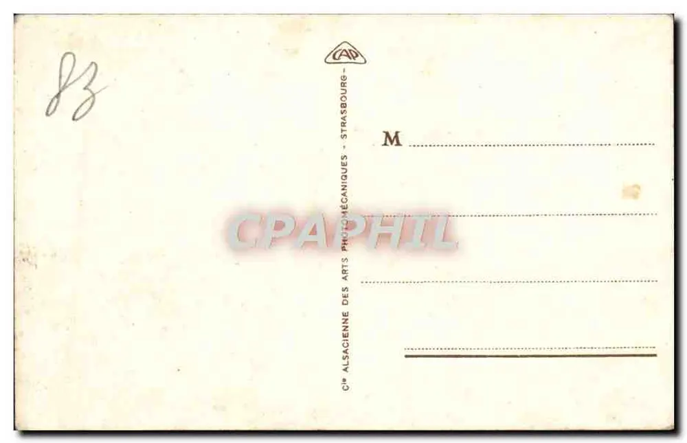 Sablettedes-Bains — Allgemeine Ansicht — Cie Alsacienne des Arts Phono-Mécaniques, Straßburg - Rückseite