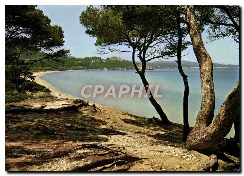 Plage de la Courtade — La Perle des Îles d'Or — Éditions de France - Vorderseite