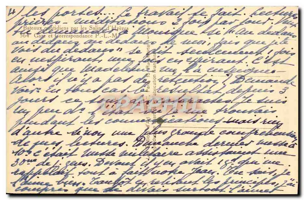 Wyspa Port-Cros — górzysta i leśna, koronowana sosnami — Henry Bordeaux - Rewers