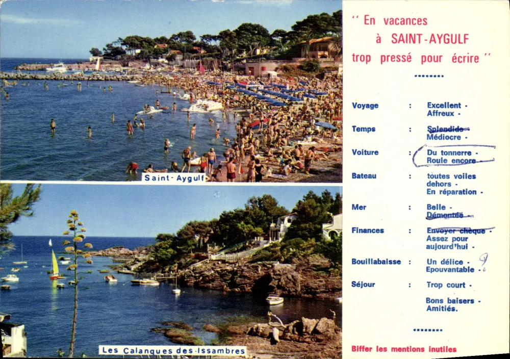 De Calanques des Issambres — Saint-Aygulf — LA CÔTE D'AZUR VAROISE - Voorkant