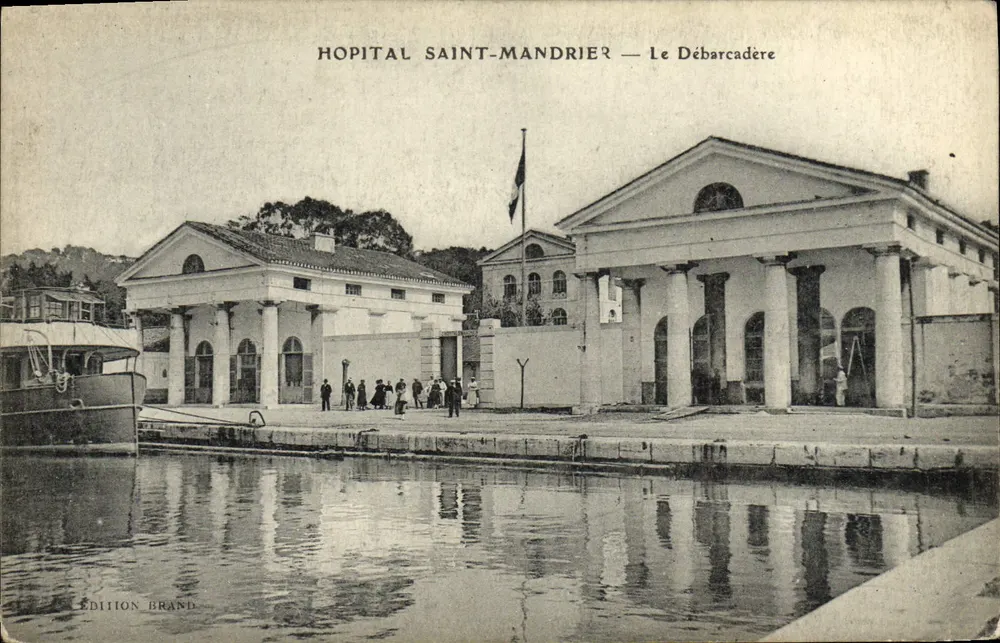 Hospital São Mandrier — O Desembarque — Edição Brand - Frente
