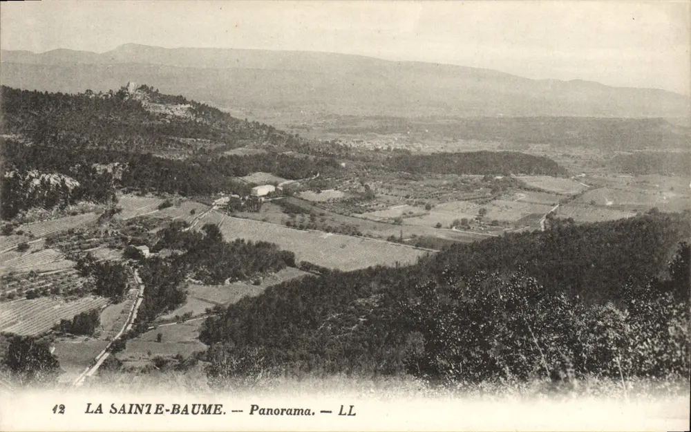 La Sainte-Baume — Panorama — LL - Frente