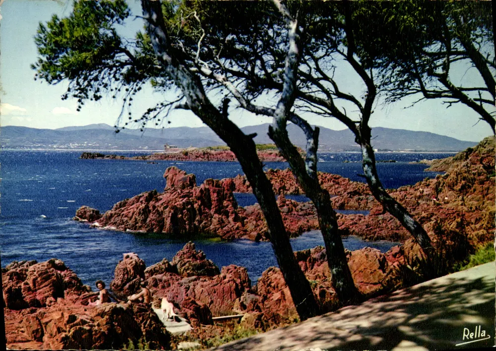 Rochers am Parc Santa-Lucia und der Löwe von Terre — Rella — Édition Rella - Vorderseite