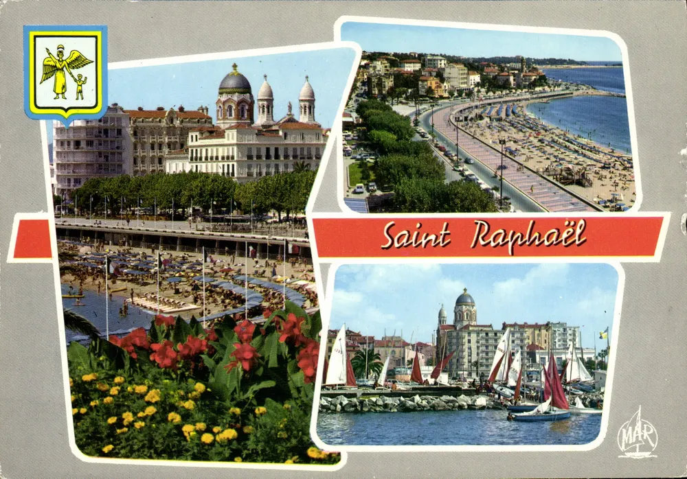 Saint Raphaël — vista panorâmica — Les Éditions MAB - Frente