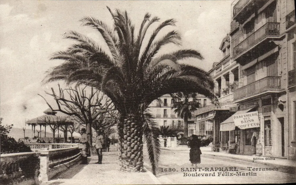 Saint-Raphaël — Boulevard Félix-Martin — Ausgabe Giletta Nr. 1680 - Vorderseite