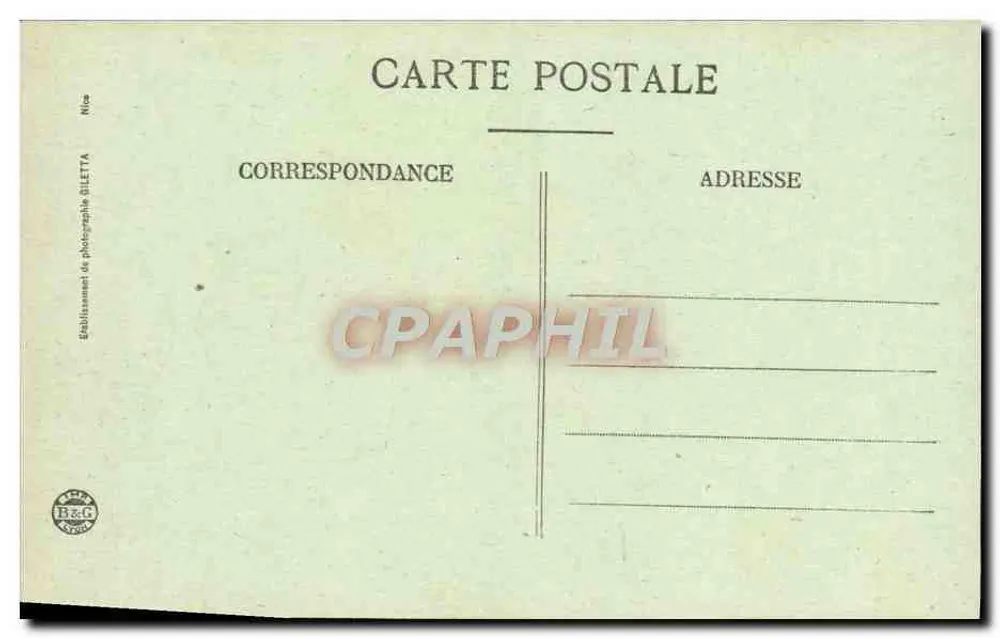 Saint-Raphaël — Boulevard Félix-Martin — Ausgabe Giletta Nr. 1680 - Rückseite