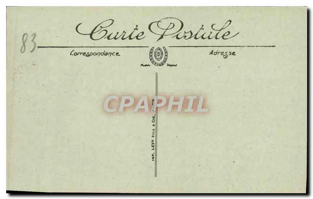 Saint-Raphaël — Les Bains und der Boulevard Félix-Martin — Selecta - Rückseite