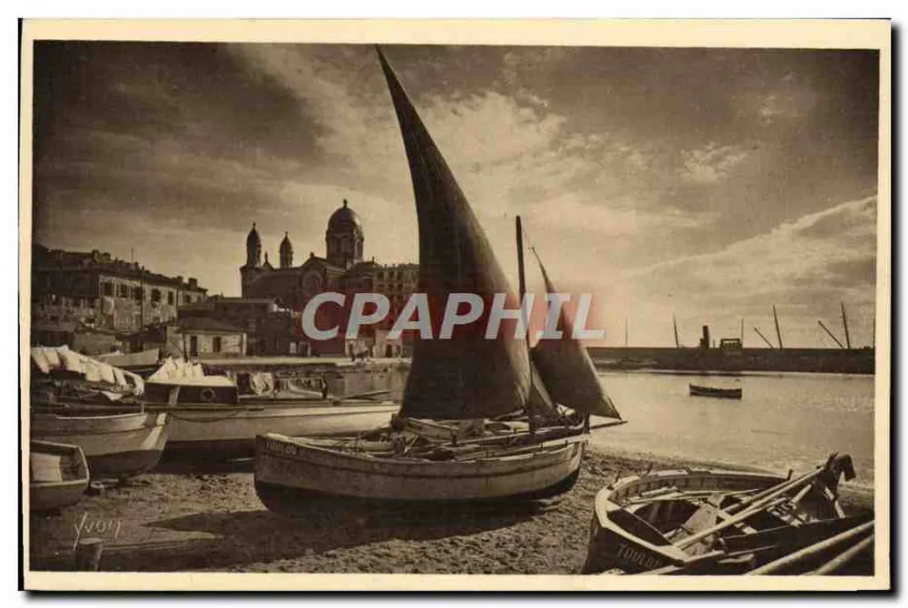 Saint-Raphaël (Var) — Der Hafen und Notre-Dame de la Victoire — Éditions d'Art Yvon - Vorderseite