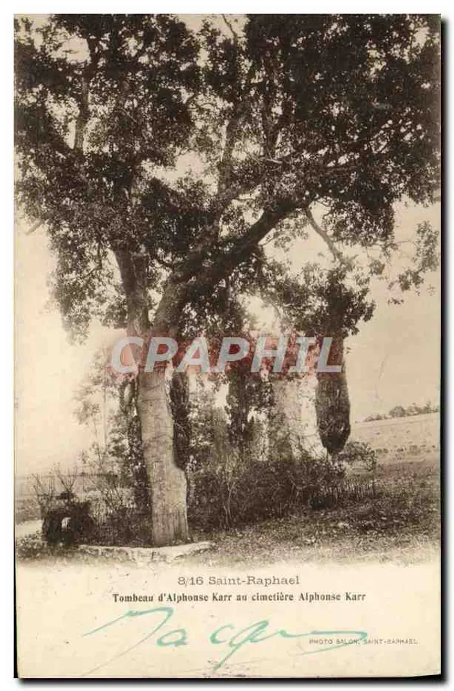 Grab von Alphonse Karr auf dem Friedhof Saint-Raphaël — PHOTO SALON SAINT-RAPHAEL, n° 8/16 - Vorderseite
