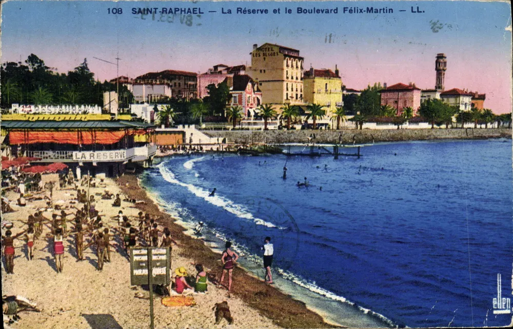 Saint-Raphaël — La Réserve und Boulevard Félix-Martin — LL. - Vorderseite