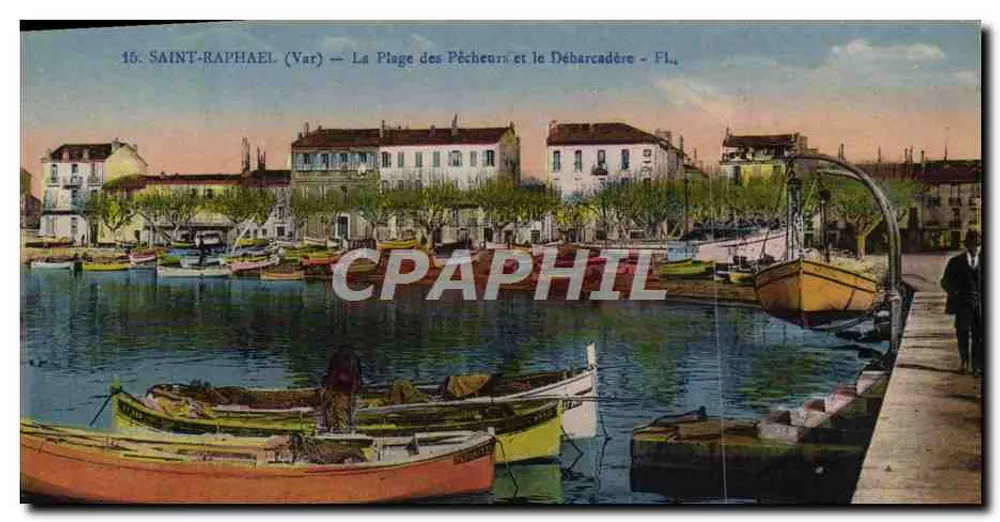 Saint-Raphaël (Var) — Die Fischerbucht und der Hafen — F.L. - Vorderseite