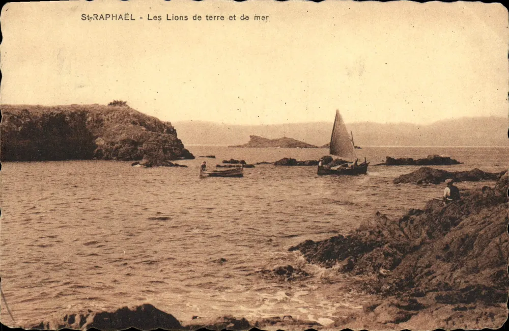 St-Raphaël - Los Leones de tierra y mar - Anverso