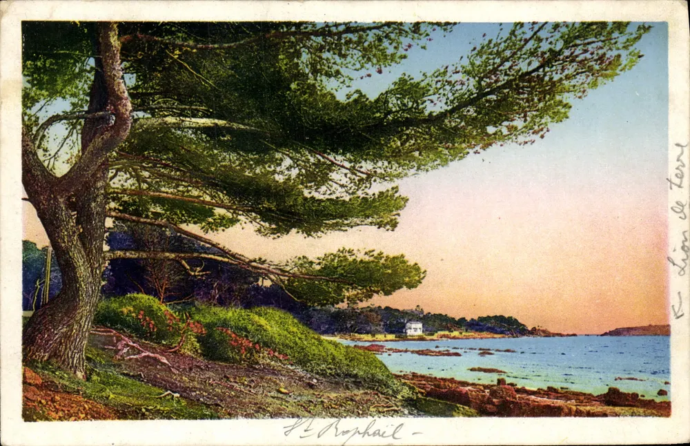 Saint-Raphaël — Le Lion de Terre — Établissements La Côte d'Azur - Vorderseite