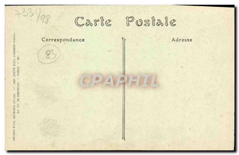 Saint Raphael (Var) — Torpedeiros no Porto — ND Phot. - Verso