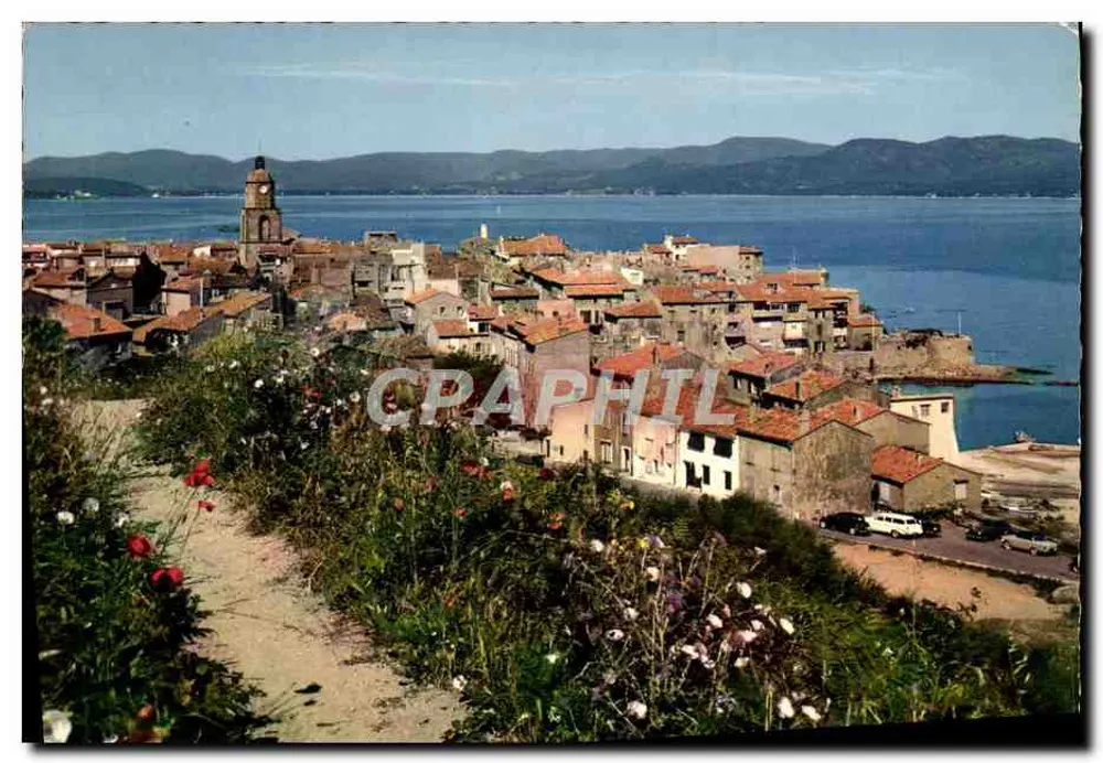 Saint-Tropez (Var) — Vista da cidade e do golfo — Presses-Diffusion SA - Frente