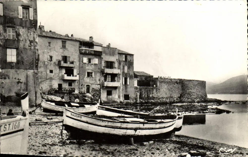 Toulon — Blick auf den alten Hafen — Cim - Vorderseite