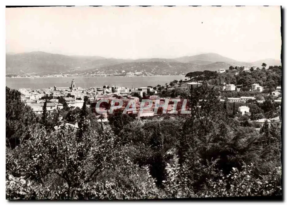Saint-Tropez — Panoramablick — Authentische Fotografie - Vorderseite