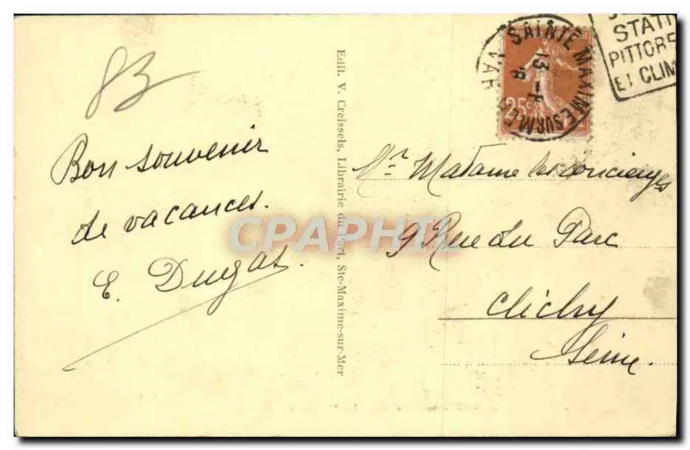 Ste-Maxime-sur-Mer — Küste — La Madrague - Rückseite