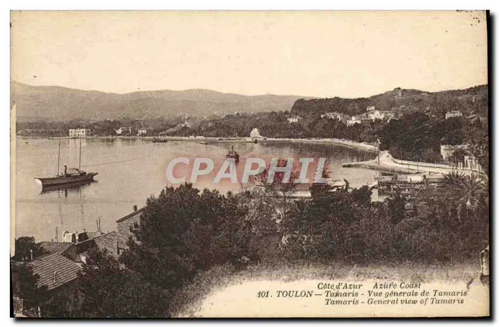Toulon — Allgemeiner Blick auf Tamaris — Côte d'Azur - Vorderseite