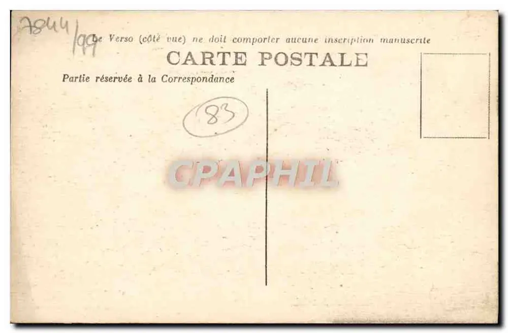 Toulon — Allgemeiner Blick auf Tamaris — Côte d'Azur - Rückseite