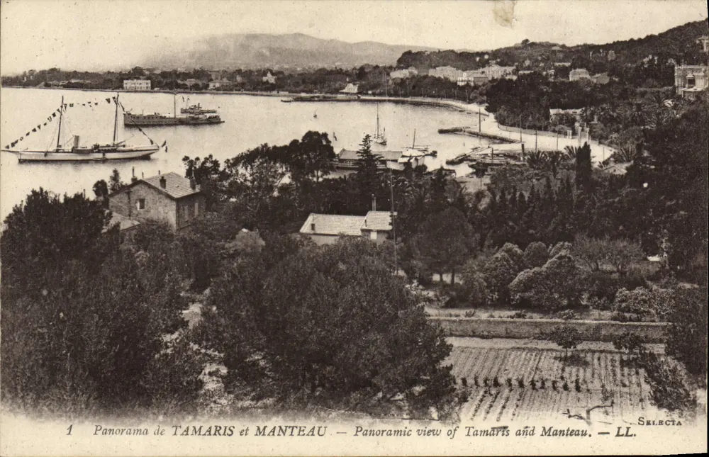 Panorama von TAMARIS und MANTEAU — LL. SELECTA - Vorderseite