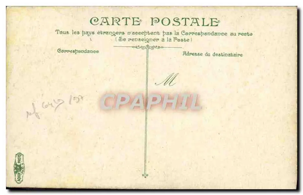 Tamaris, o Casino do Marteau — editor L. Vec, n°35 - Verso