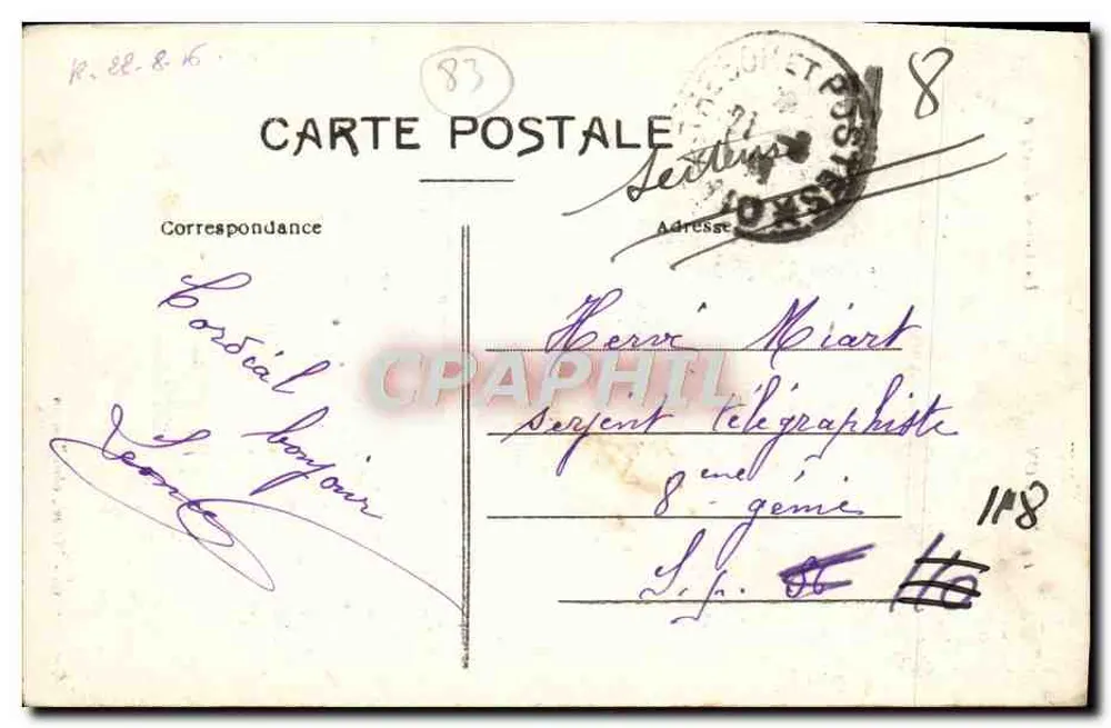 Toulon — A Caixa de Poupança — Clicbê Giraud - Weitzel, editor Toulon - Verso