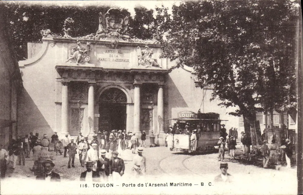 Toulon — Tor zur Seewaffe — B.C. — Nr. 116 - Vorderseite