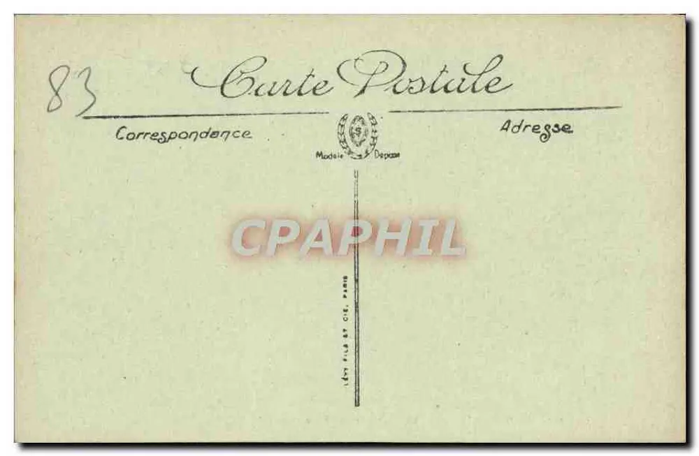 Toulon — Der Boulevard de Strasbourg und das Theater — LL. - Rückseite