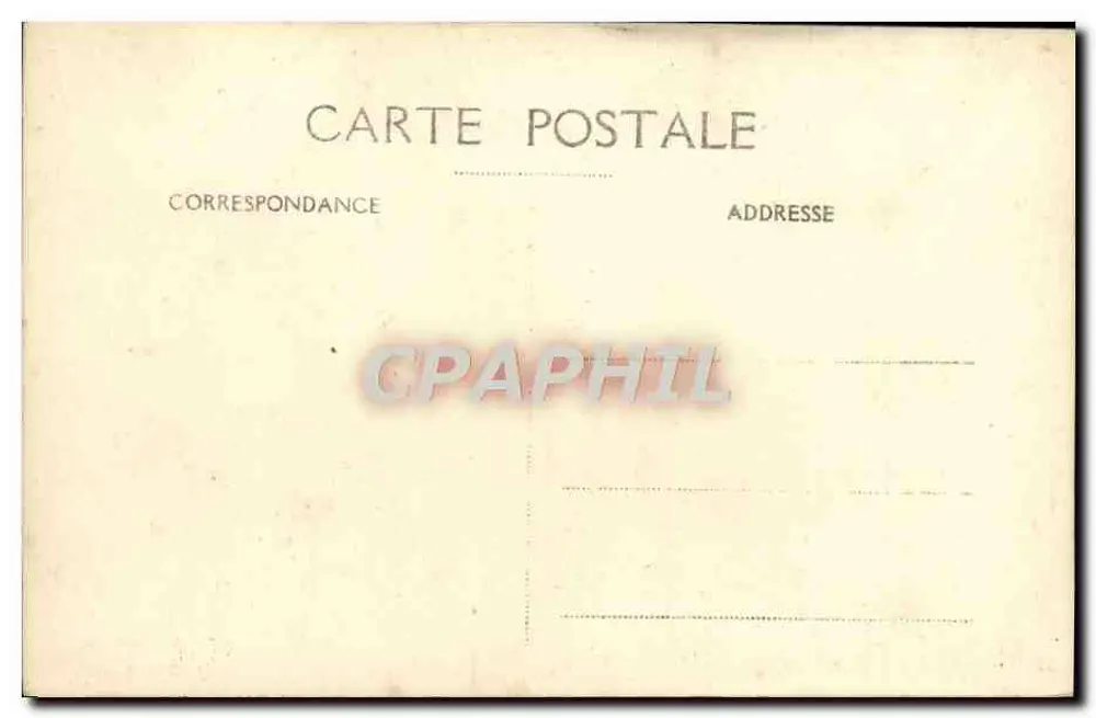 Toulon. El Genio marítimo — estatua en el puerto — editor no visible, número de serie 5 - Reverso
