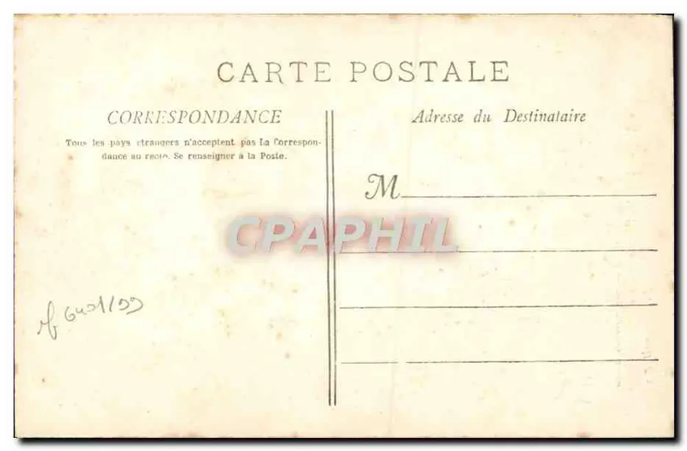 Toulon — A Postagem — Edição do Pequeno Loja, n°718 - Verso
