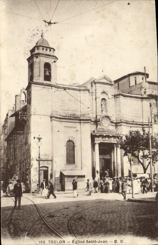 Toulon — Igreja de São João — B.C. n°166 - Frente