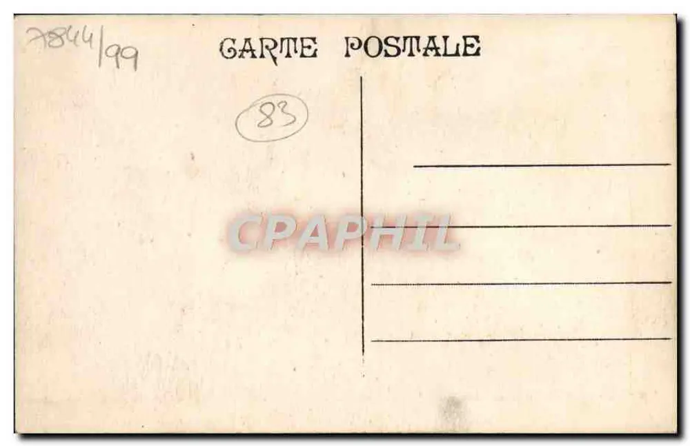 Les Sablettes - Die Felsen der Zwillingsbrüder - Toulon - Côte d'Azur - n°107 - Rückseite